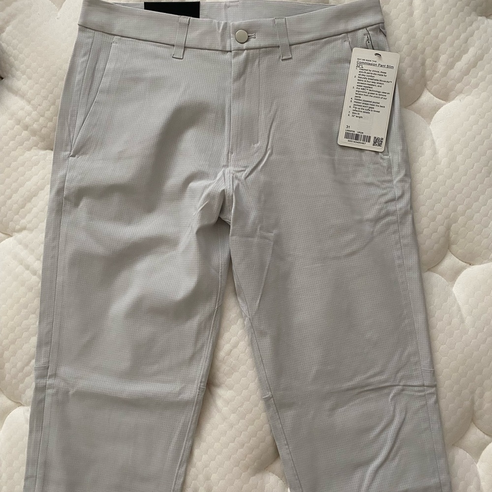 Lululemon Commission Pant Slim 31x32 (TWO DIFFERENT COLOR PAIRS)